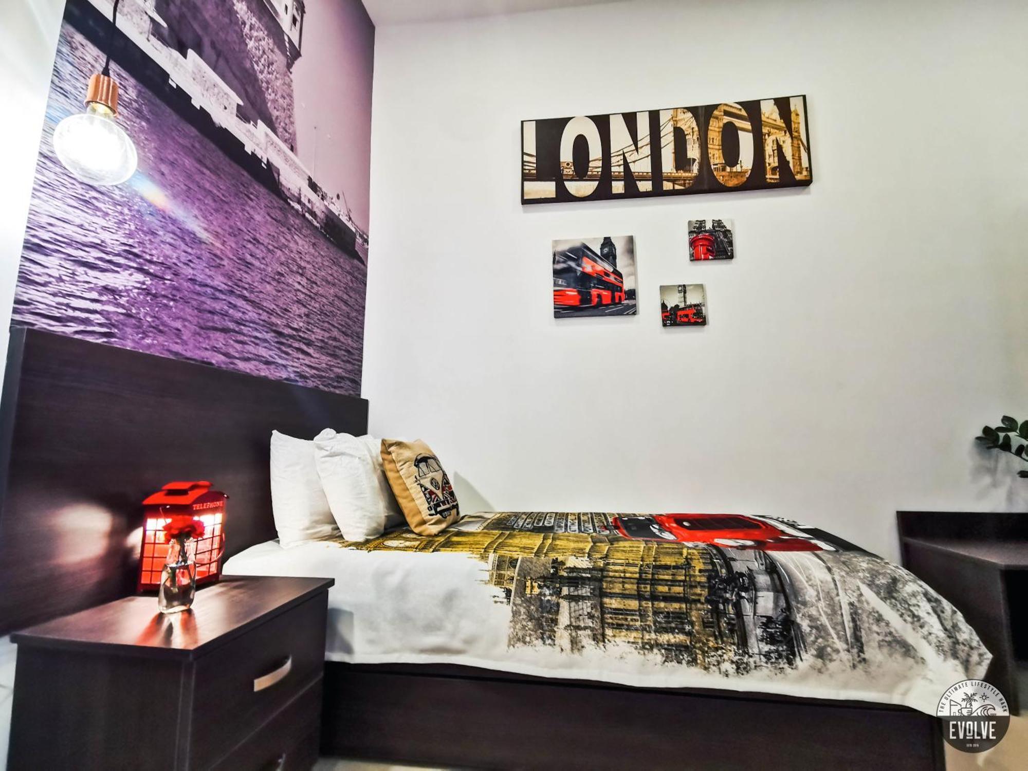 Evolve Coliving Guesthouse 슬리에마 객실 사진